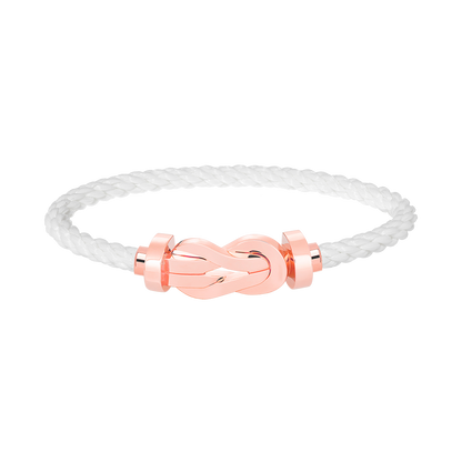[Amore Jewelry]CHANCE LARGE 8 FIGURE BUCKLE NO DIAMOND BRACELET ROSE GOLD