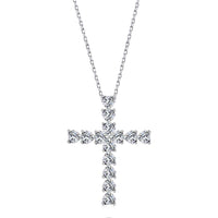 [Amore Jewelry]Radiant Cross Shape Necklace