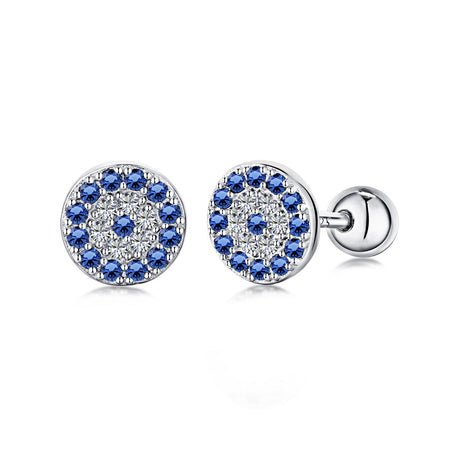 [Amore Jewelry]Devil's Eye Ear Bone Nail Earrings