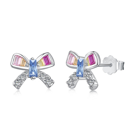 [Amore Jewelry]Ornate Butterfly Shape Daily Earrings