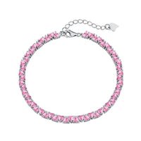 [Amore Jewelry]Dazzling Romantic Heart Shape Lover Bracelet