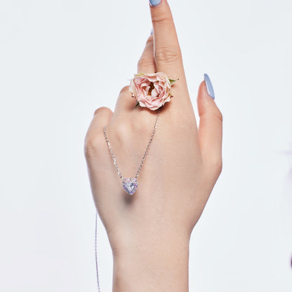 [Amore Jewelry]Exquisite Heart Shape Necklace