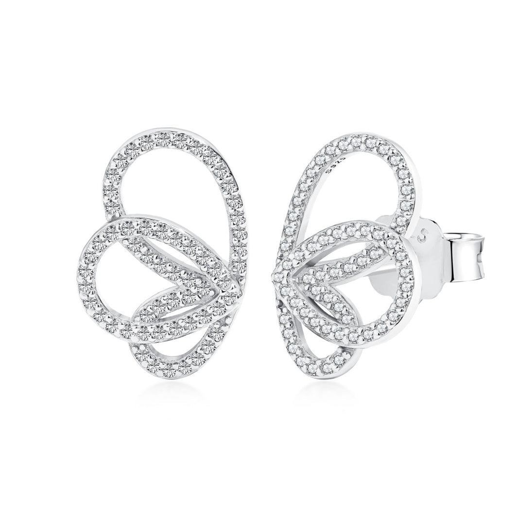 [Amore Jewelry]Exquisite Butterfly Shape Earrings