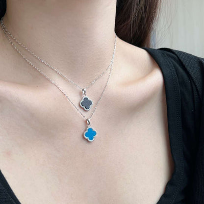 [Amore Jewelry]Dainty Flower Shape Necklace