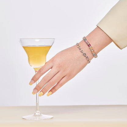 [Amore Jewelry]Dazzling Colorful Daily Bracelet