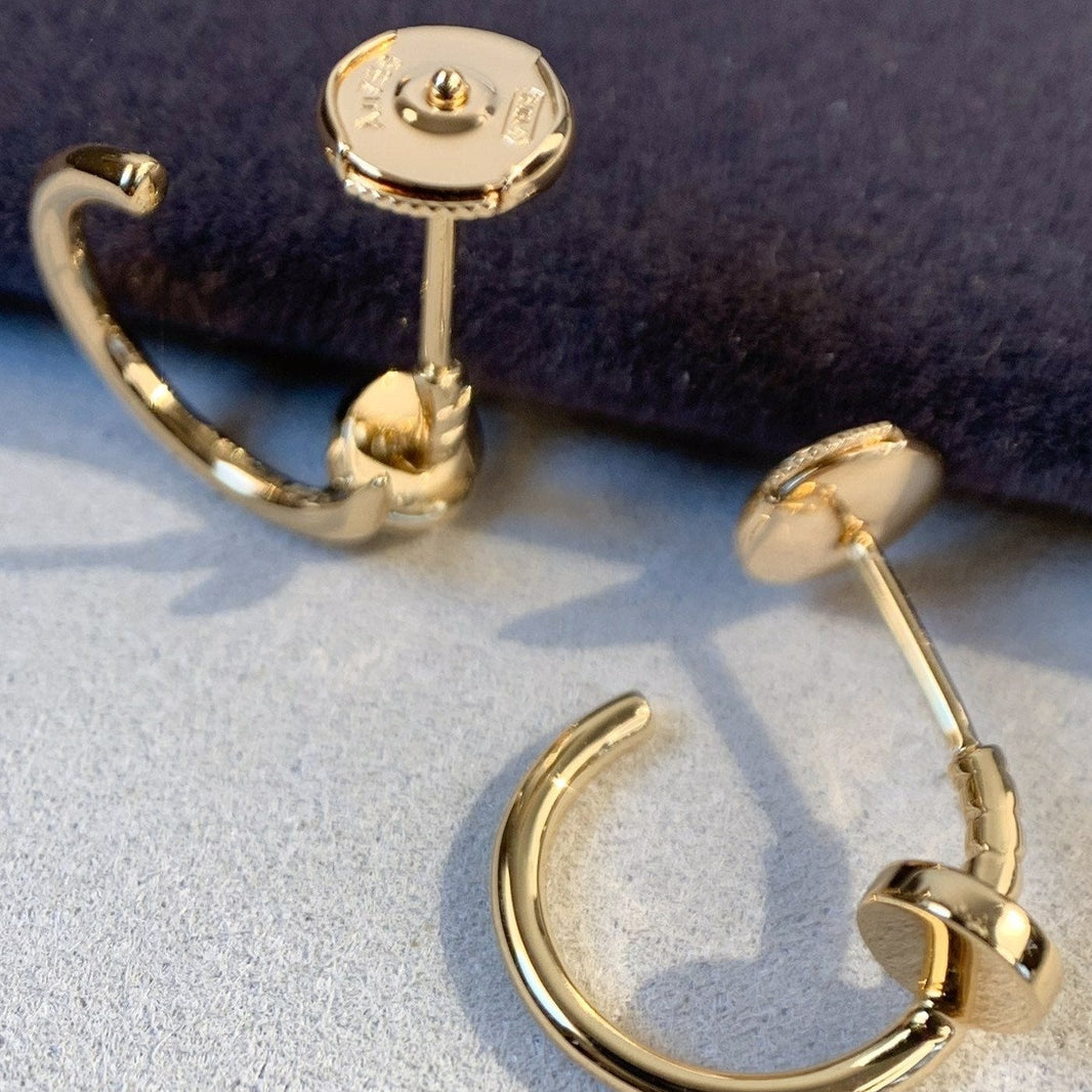 [Amore Jewelry]JUSTE EARRINGS PINK GOLD