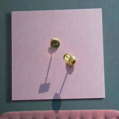 [Amore Jewelry]LOVE EARRINGS GOLD 10MM