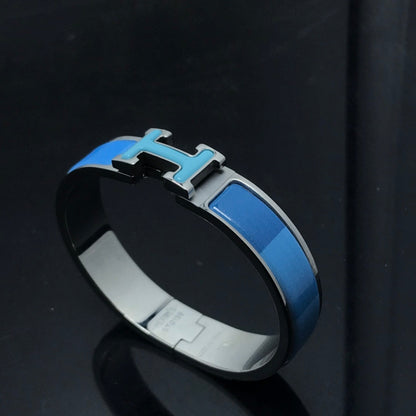 [Amore Jewelry]H BRACELET BLUE RAINBOW CERAMIC