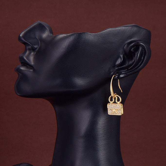 [Amore Jewelry]KELLY DIAMOND EARRINGS