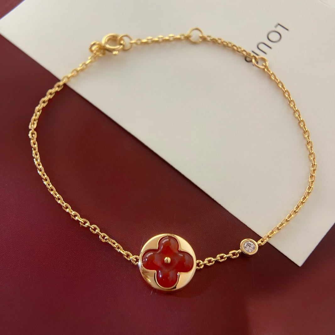 [Amore Jewelry]SUN PEDANT CARNELIAN BRACELET