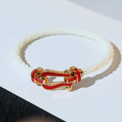 [Amore Jewelry]FORCE 10 WHITE TEXTILE DIAMOND PAVED