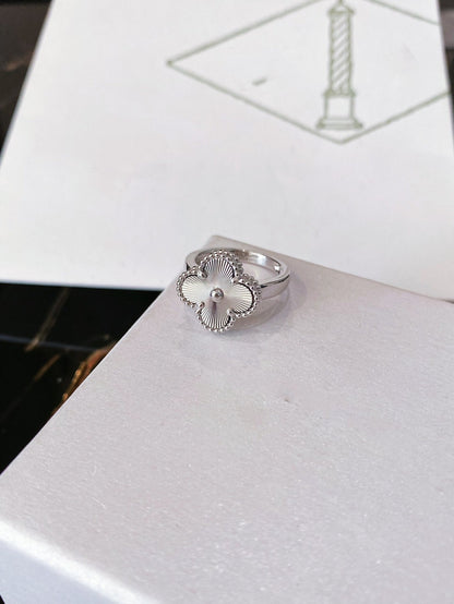 [Amore Jewelry]CLOVER SILVER RING