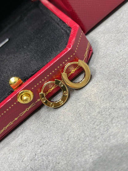 [Amore Jewelry]LOVE MINI EARRINGS