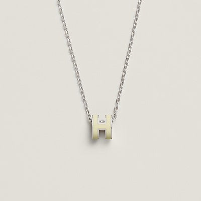 [Amore Jewelry]HM CLIC YELLOW ENAMEL GOLD NECKLACE