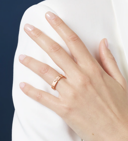 [Amore Jewelry]ALLIANCE LIENS VIDENCE DIAMOND 4MM RING