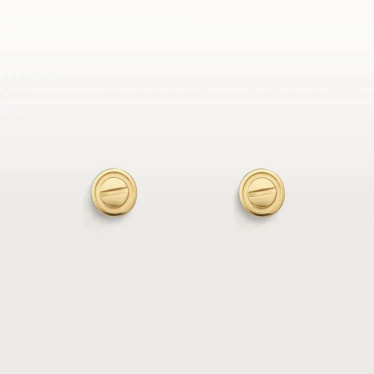 [Amore Jewelry]LOVE EARRINGS GOLD 10MM
