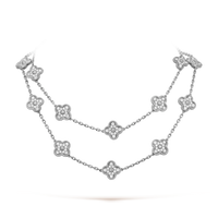 [Amore Jewelry]CLOVER 20 MOTIFS DIAMOND SILVER