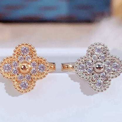 [Amore Jewelry]CLOVER DIAMOND RING