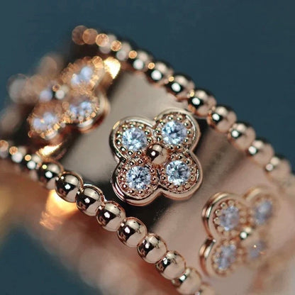 [Amore Jewelry]CLOVER KALEIDOSCOPE RING 10MM