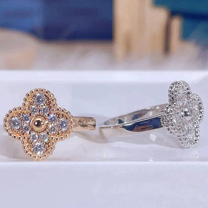 [Amore Jewelry]CLOVER DIAMOND RING