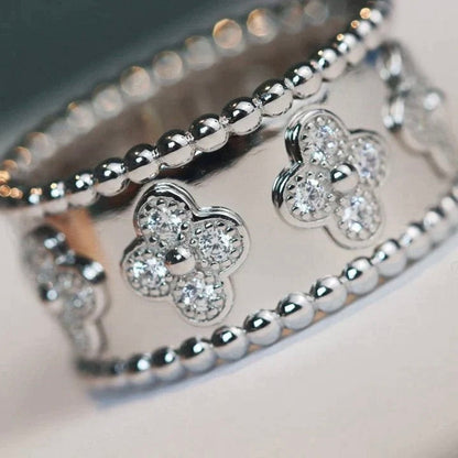 [Amore Jewelry]CLOVER KALEIDOSCOPE RING 10MM