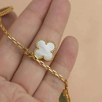 [Amore Jewelry]LUCKY SPRING 5 MOTIF GOLD BRACELET