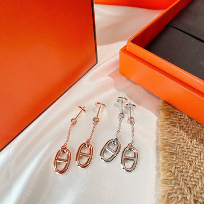 [Amore Jewelry]CHAINE TASSEL EARRINGS
