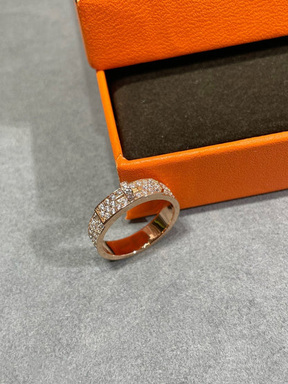 [Amore Jewelry]KELLY PINK GOLD DIAMOND RING