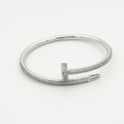 [Amore Jewelry]JUSTE BRACELET 3.5MM ALL DIAMONDS