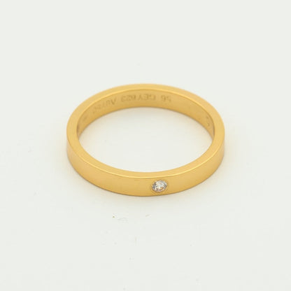 [Amore Jewelry]LOVE RING 4MM 1 DIAMOND