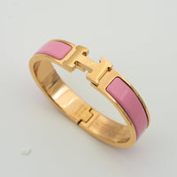 [Amore Jewelry]H PINK BRACELET