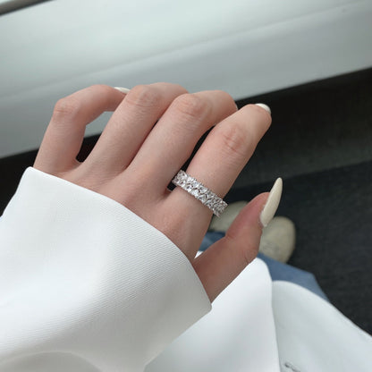 [Amore Jewelry]Sparkling Full Heart Ring