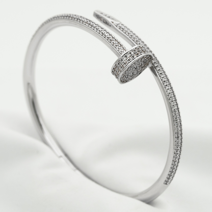 [Amore Jewelry]JUSTE BRACELET 3.5MM ALL DIAMONDS