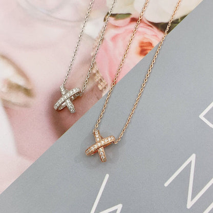 [Amore Jewelry]JEUX DE DIAMOND NECKLACE