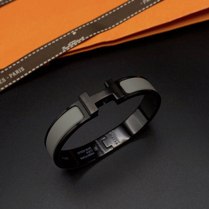 [Amore Jewelry]CLIC HM SO BLACK GREY BRACELET
