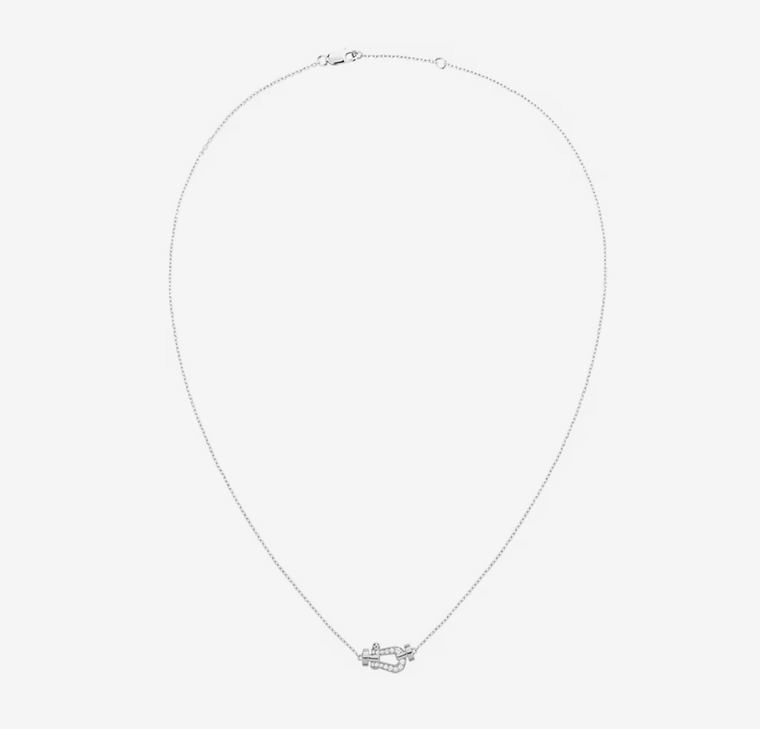 [Amore Jewelry]FORCE 10 DIAMOND SILVER NECKLACE MINI MODEL