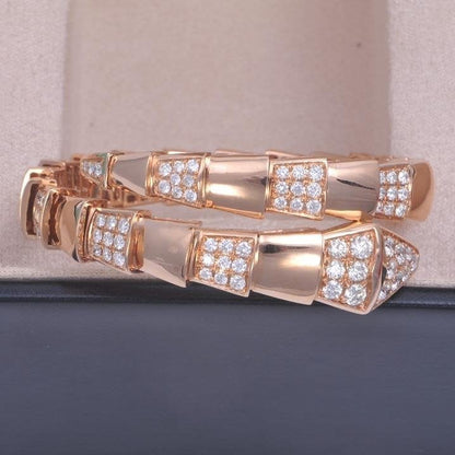 [Amore Jewelry]SERPENTI BRACELET PINK GOLD DIAMOND