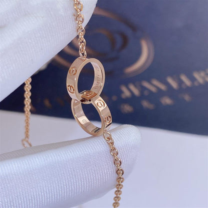 [Amore Jewelry]LOVE BRACELET DOUBLE RING