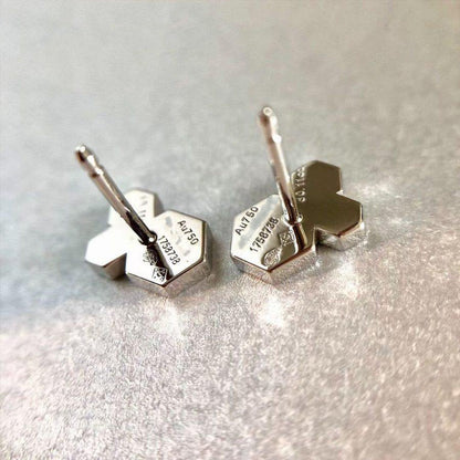 [Amore Jewelry]BEE LOVE SILVER DIAMOND EARRINGS
