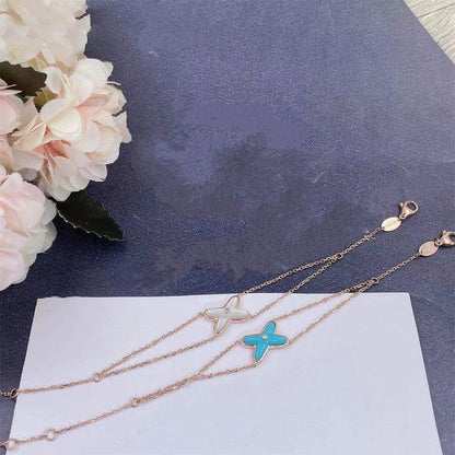 [Amore Jewelry]JEUX BRACELET TURQUOISE PINK GOLD 1 DIAMOND