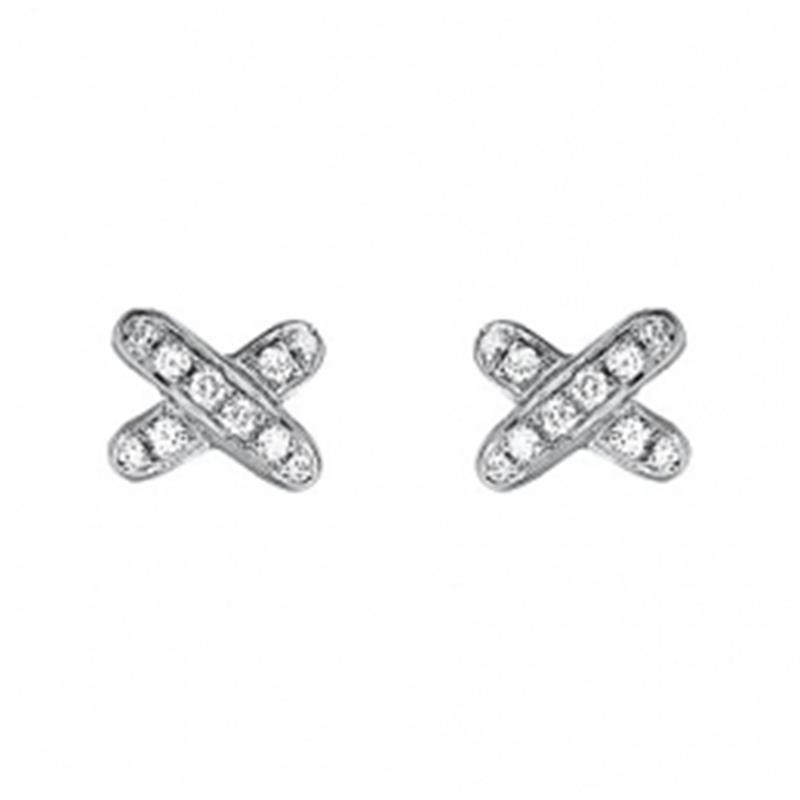 [Amore Jewelry]JEUX DE DIAMOND EARRINGS