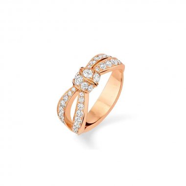 [Amore Jewelry]LIENS PINK GOLD DIAMOND RING