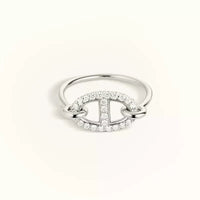 [Amore Jewelry]RONDE SMALL SILVER DIAMOND RING