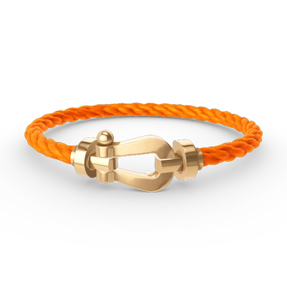 [Amore Jewelry]FORCE LARGE HORSESHOE NO DIAMOND BRACELET GOLD