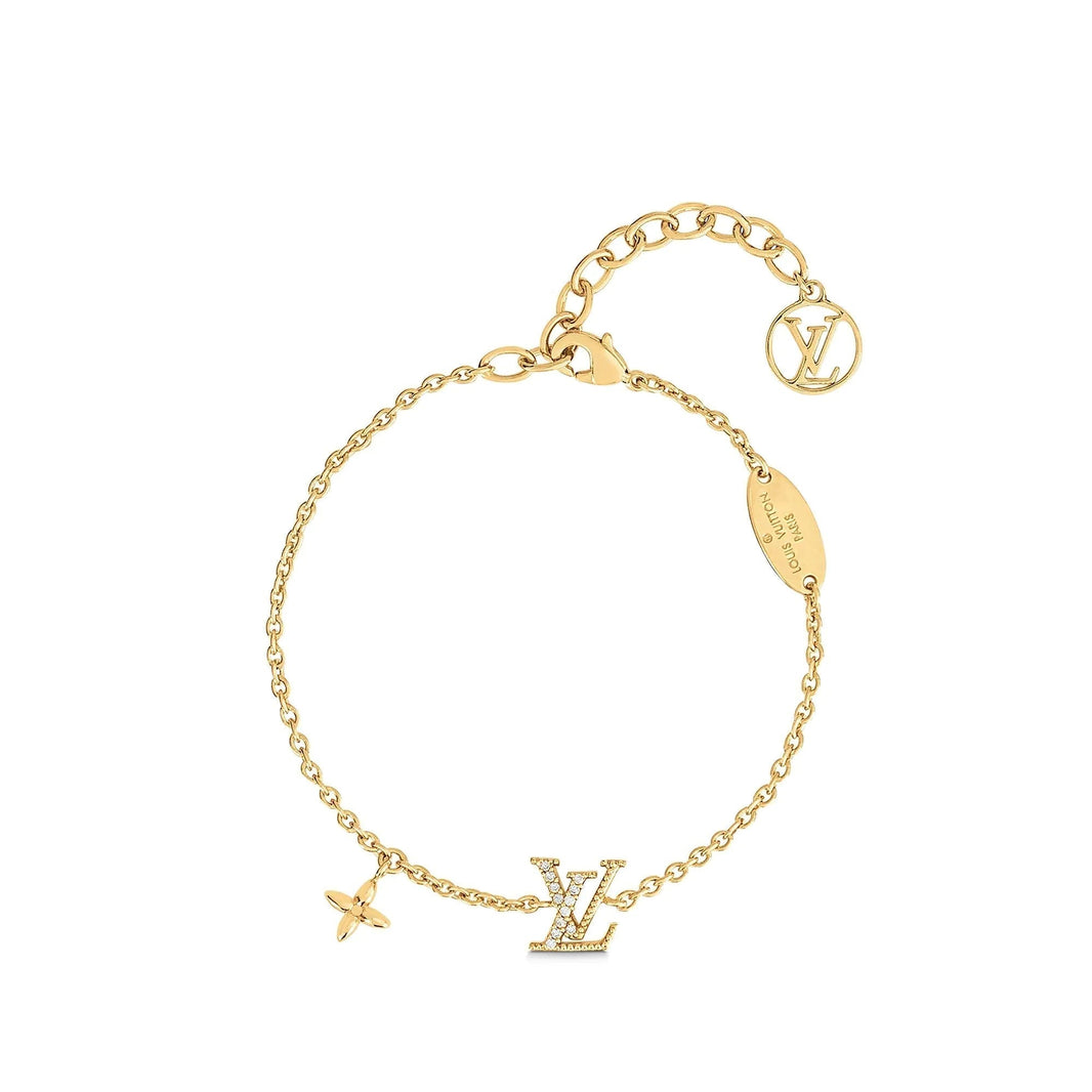 [Amore Jewelry]LOGO STAR MOTIF GOLD BRACELET