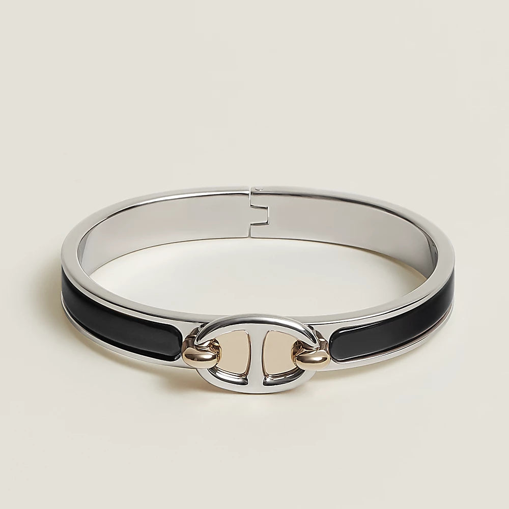[Amore Jewelry]CLIC CHAINE SILVER BRACELET