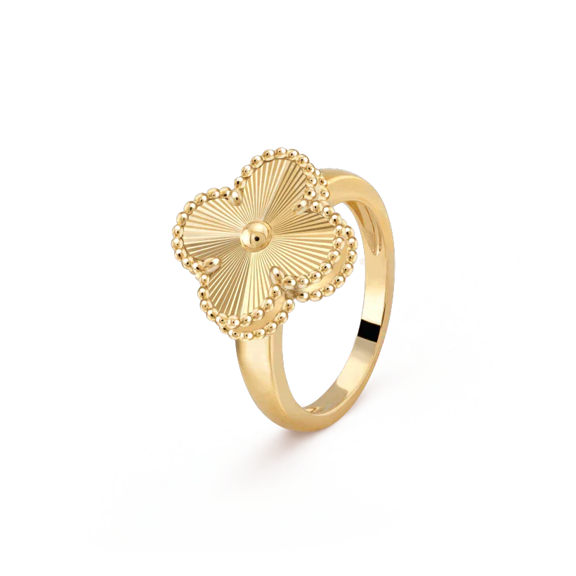 [Amore Jewelry]CLOVER GOLD RING