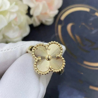 [Amore Jewelry]CLOVER GOLD RING